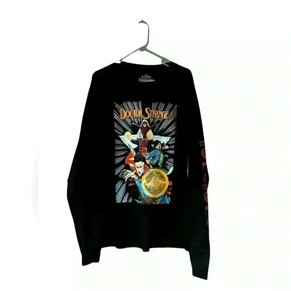 Doctor Strange Master of the Universe Long Sleeve Tee Size XL